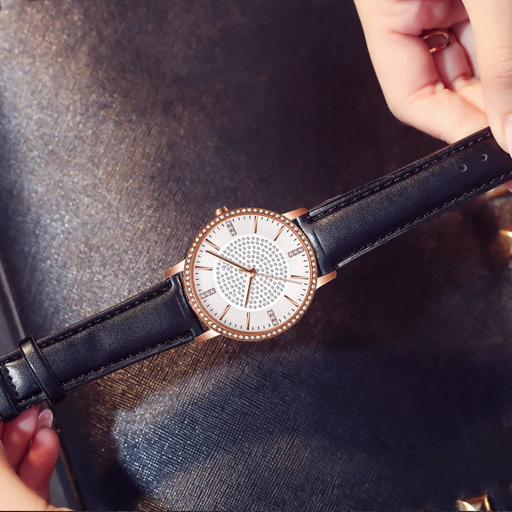 Wholesale Fashion Watches with Stainless Steel Top Brand Luxury Business diamond watch women luxury