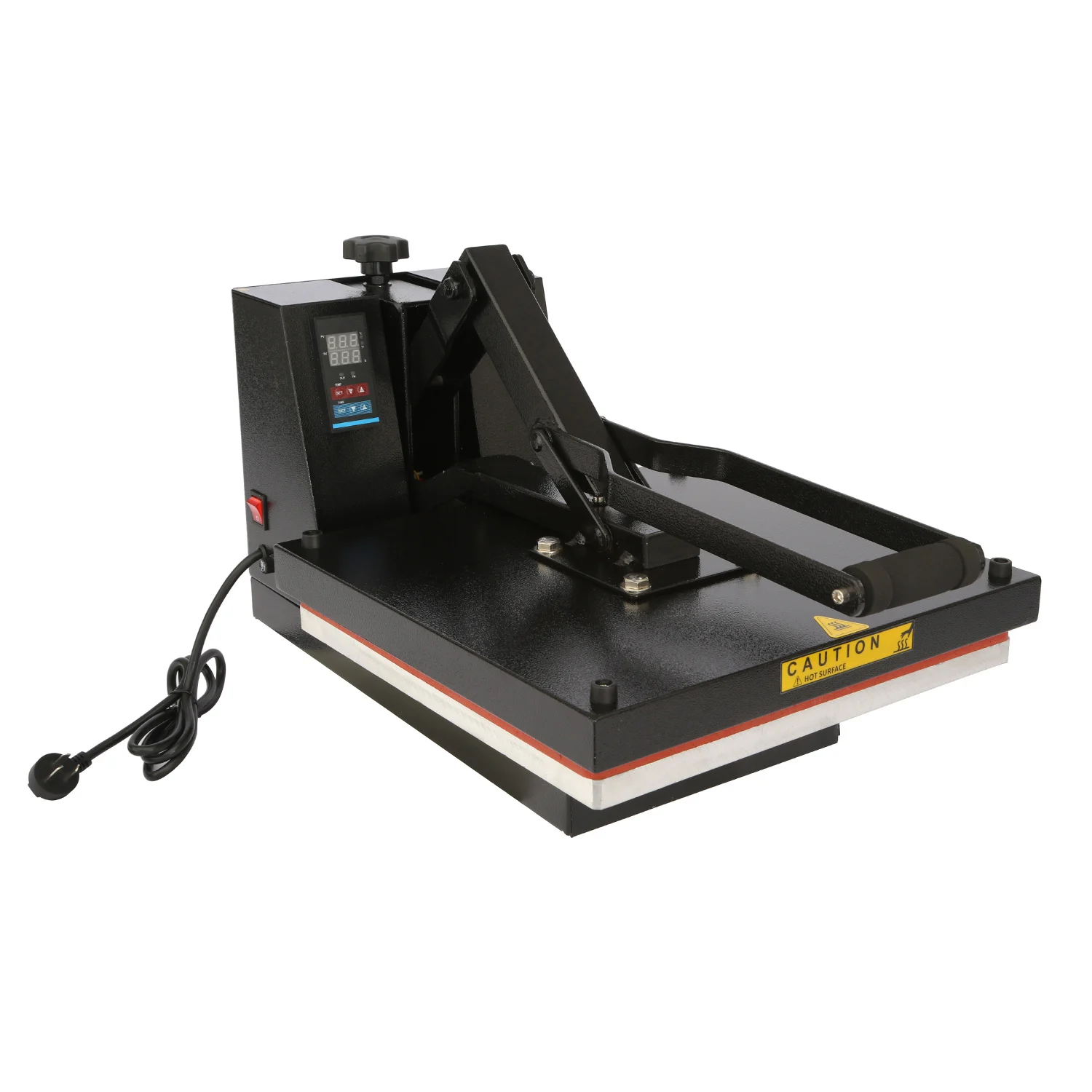 40*60cm Clamshell Heat Press machine with Slide out Bed Flat Sublimation Tshirt Manual High Pressure Heat Press Machine
