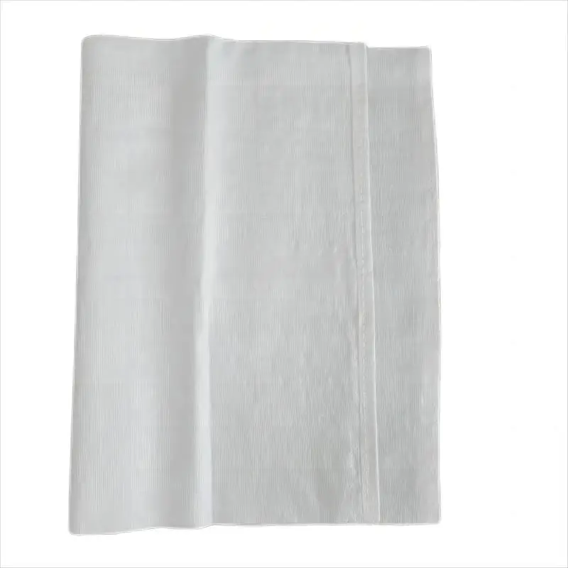 Wholesale Reusable Woven Polypropylene  25kg   50kg   White Plastic Bags Rice Packaging