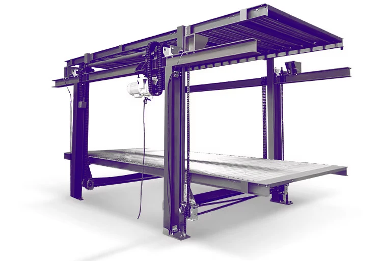 2 level simple pit car parking lift system for home resident and commercial underground car parking garage equipment