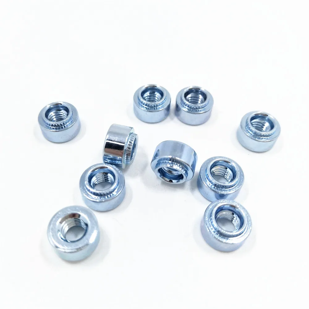PEM standard Z, ZS, NZ, NZS Knurled Head Self Clinching press fit nuts