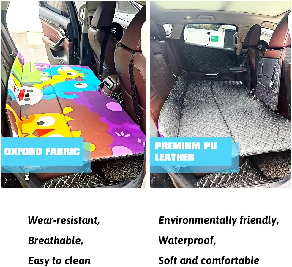 Car Travel Bed Double Folding Camping Bed For Car Back Seat Suv Mattress Saloon Mpv Rear Seat For Car Bed Traveling