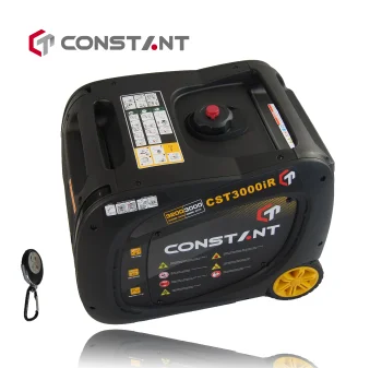 
38/40kg Remote Control 3000W 3kva AC Single Phase Inverter Generator 