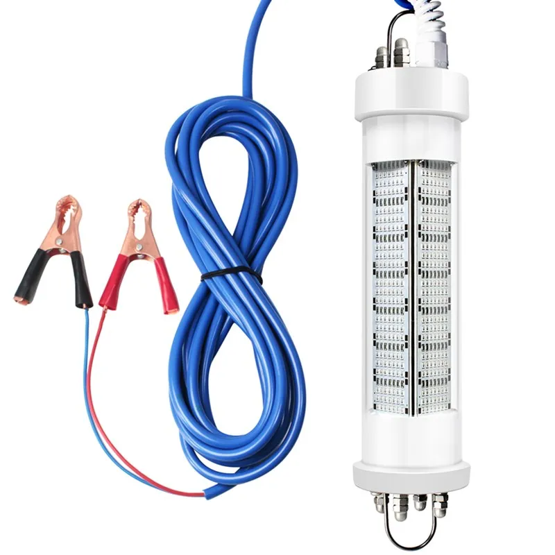 DC12V 140W 200w 300w 400w 600W Underwater Fishing Light Led Attraction Fishing Bait Lures Lamp