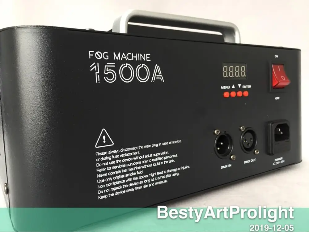 Профессиональный сценический свет BALFM1500T 1500 Вт наклонный распылитель дыма противотуманная машина со светодиодом 24ps 3w