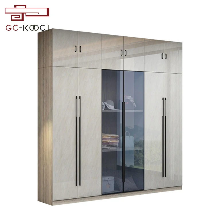 Customized clothes storage wardrobe closet home wardrobes plywood walk in cabinets