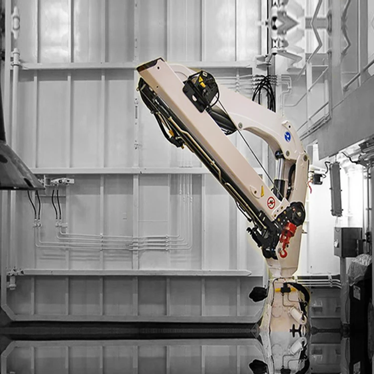 1Ton 5 ton 10Ton Hydraulic Knuckle boom offshore crane Marine Deck Crane price