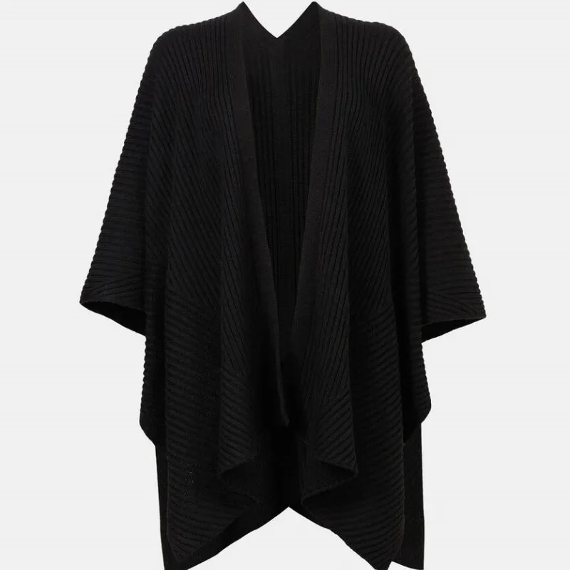 Winter chunky  Knitted women poncho  lady pashmina Girls  Shawls