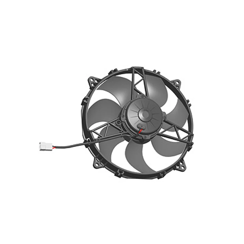 Energy Bus Light Truck DC Condenser Cooling Fan 9inch Carbon VA26-AP70LL-68A New Waterproof for china bus accessories parts