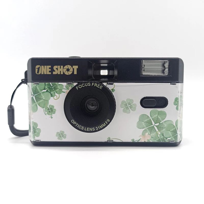 35mm film camera 2022 New Trendy 35MM Film Manual Reusable Camera with Flash