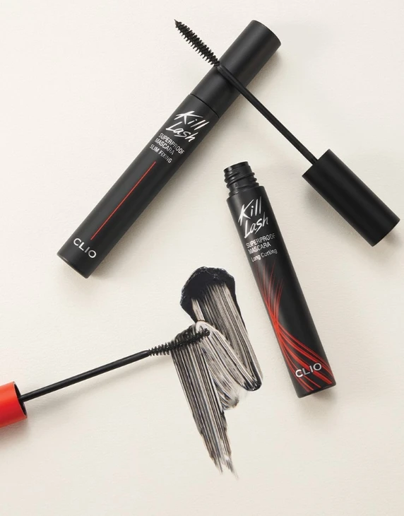 Mascara Top Quality korean Cosmetic make up Clio Kill Eyelash Super Waterproof Mascara 7G long curling mascara