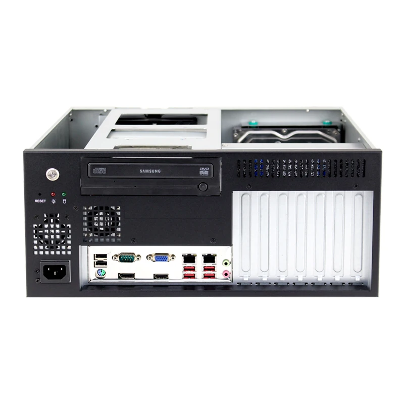 Ipc8120 Manufacturer Direct Selling Wall Mount Case Sgcc Steel Pc Box Atx Chassis Industrial 3.5Inch Drive Vays Flex Psu