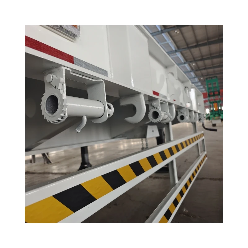 TRAILER 3 Axles Chassis Loader Lowboy Gooseneck Semi Trailers Tilt Slide Standard Low Bed Truck Trailers Made in China