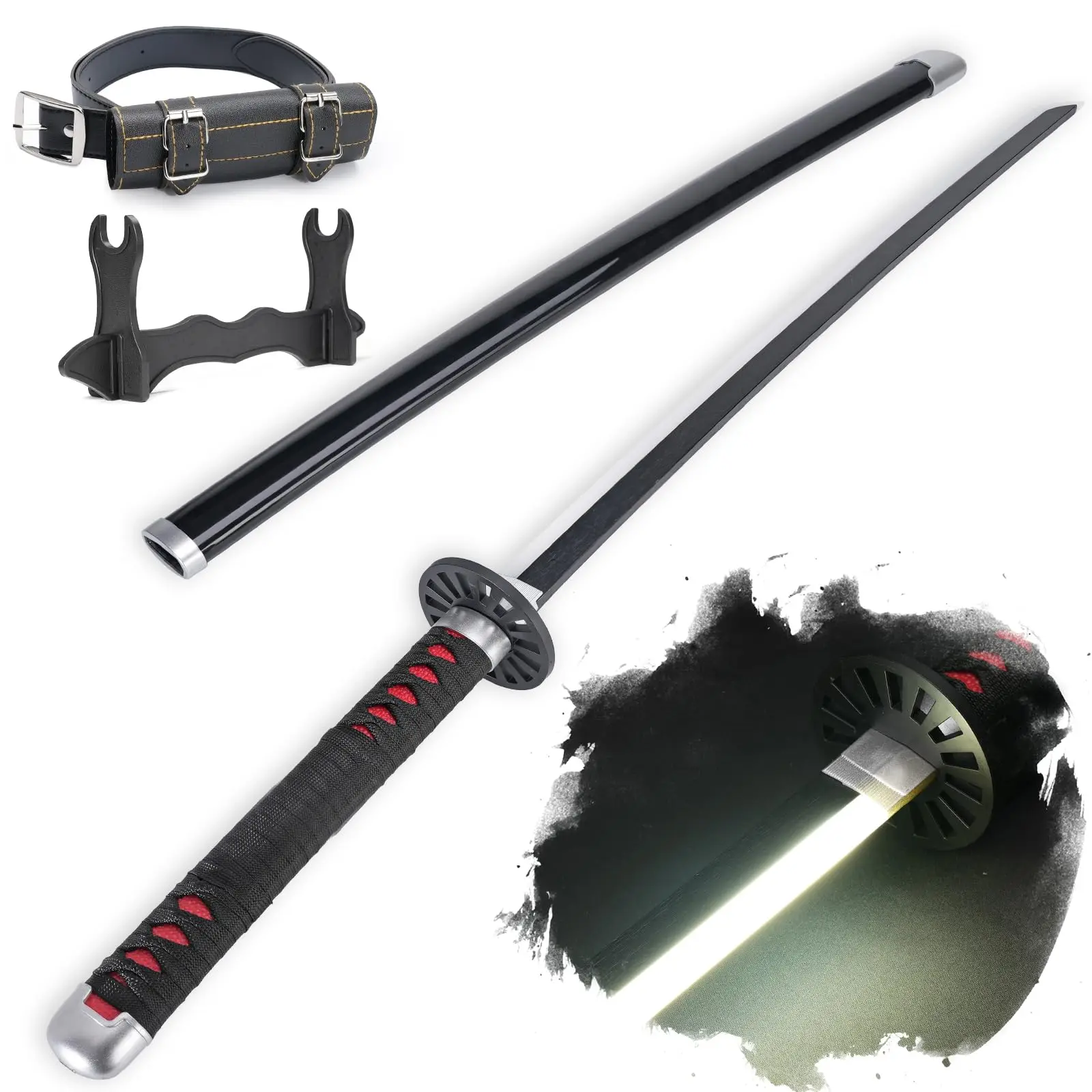 Hot Sale Luminous Assembly 104CM Japanese Anime Cosplay Catana De Demon Slayer Sword