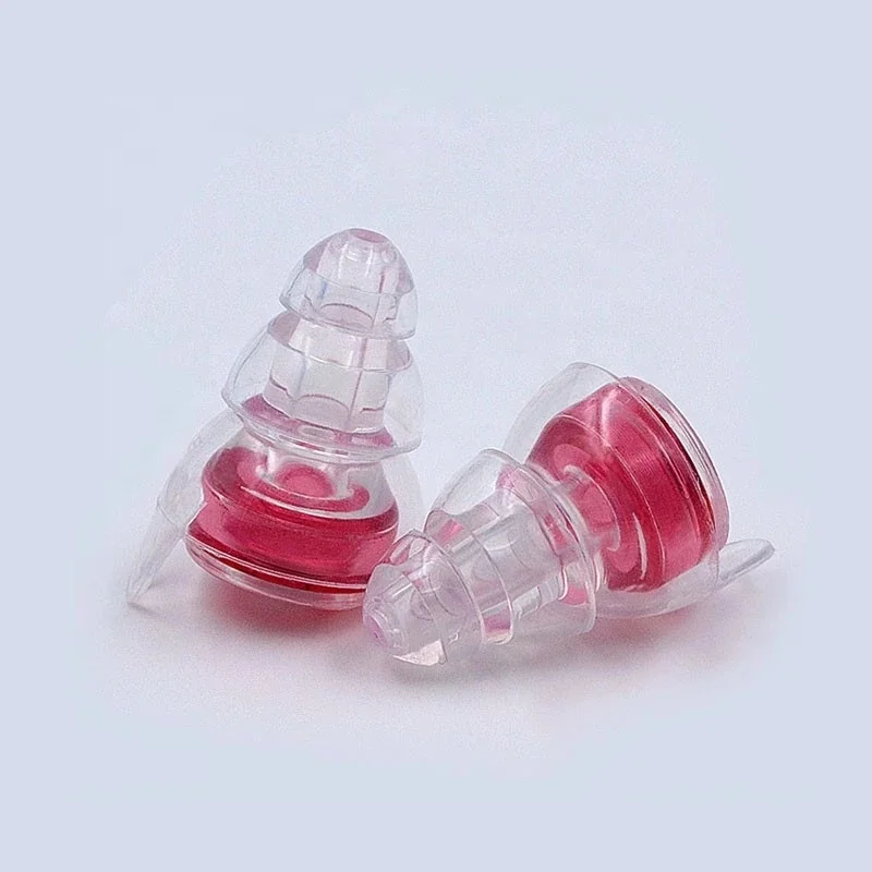 Noise reduction hearing protection musician earplugs with various filter