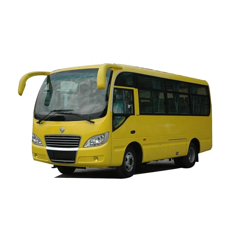 Dongfeng factory firect 6 meter 3300mm wheelbase luggage rack 19 seater front engine diesel Euro 4 mini bus with A/C