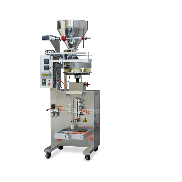 Vacuum automatic puffed food snack packaging bag making machine for snacks