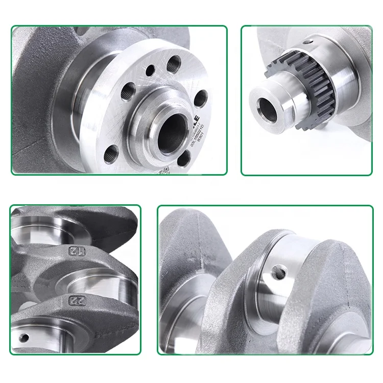 Chinese Factory Direct Sales Diesel Engine Crankshaft Spare Part Ship Main Engine Crankshaft Truck Parts Crankshaft