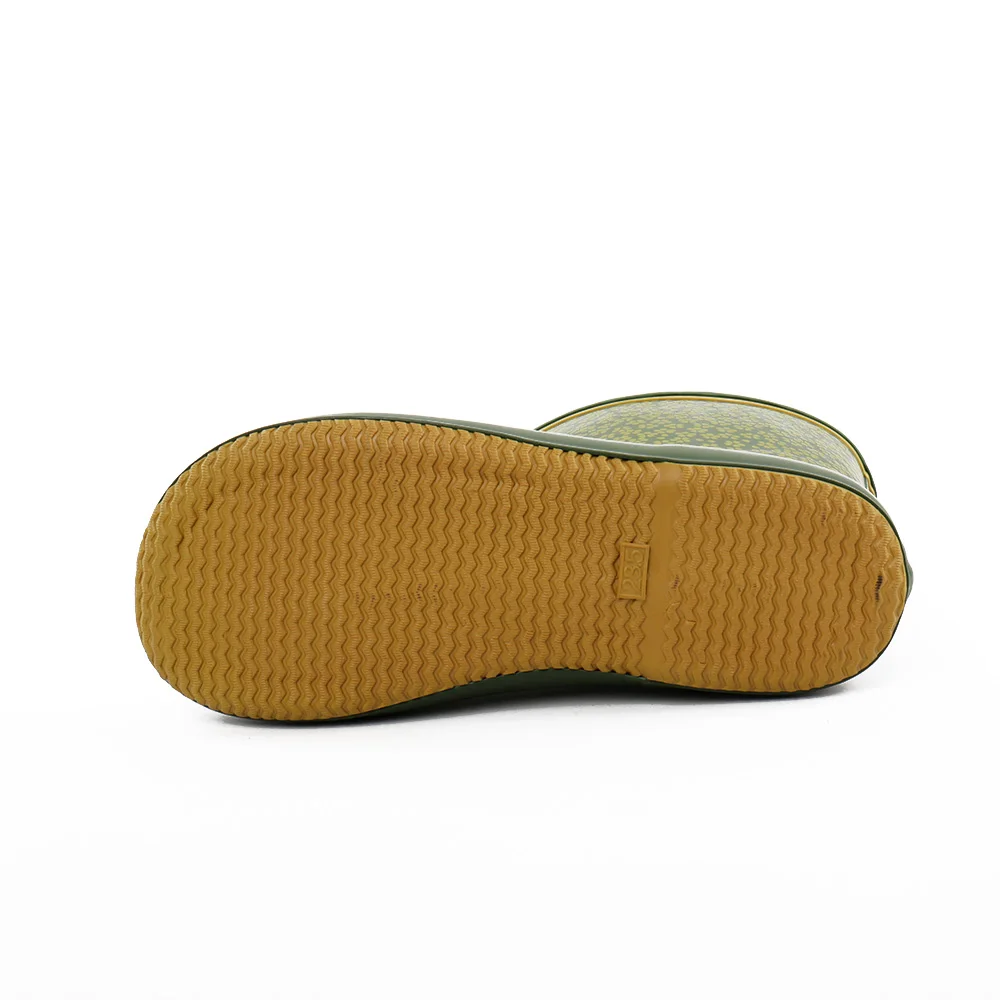 LAPPS LOW MOQ Waterproof Rain Shoes Outdoor Garden EVA casual wellies boots Print rain gum boot