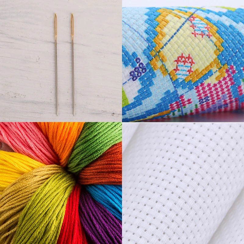 NKF Needlepoint Canvas Embroidery Set Home Decoration Cross Stitch Kits China Factory Price