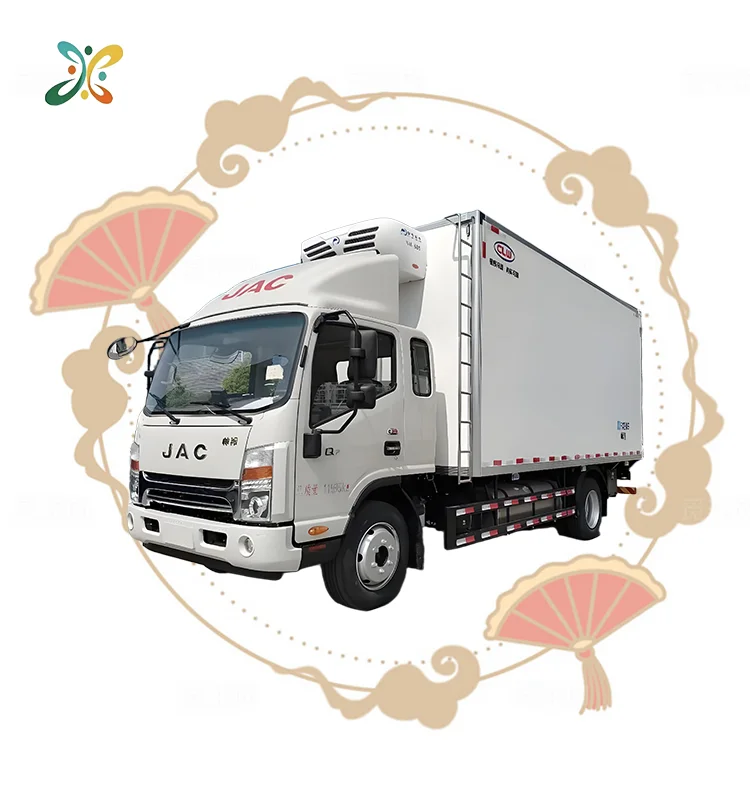 JAC 1040S Refrigerator Truck Thermo King Carrier Refrigeration Unit Trucks Refrigerated Manufacturer Made In China N56 N90 N120