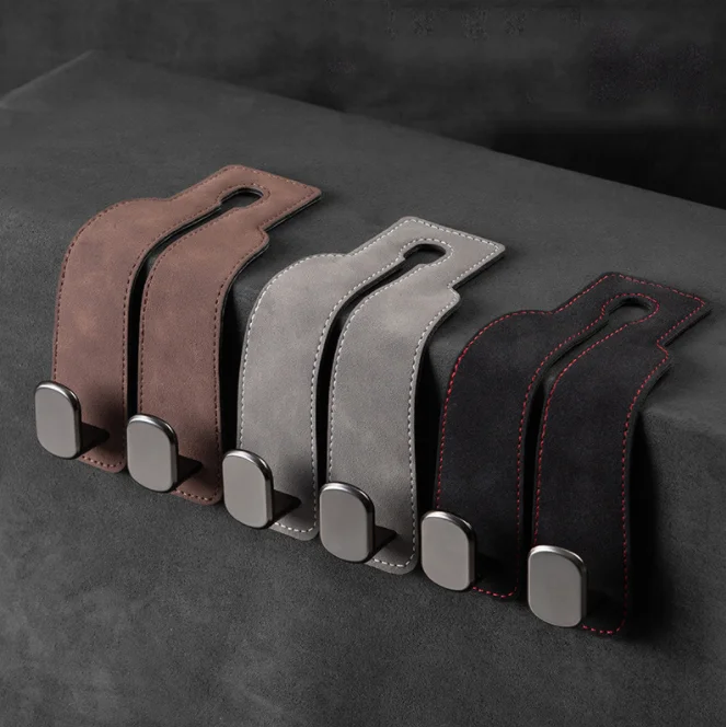 Multi-functional Car Seat Back Hook Auto Back Headrest Mount Storage Hanger for Phone Bag Car Interior Accessories