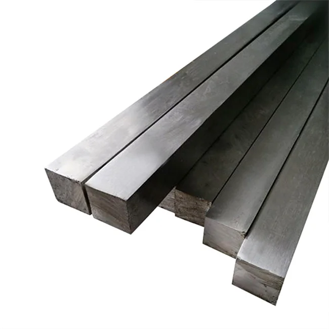 Square solid stainless steel rod material can be used in kitchen and construction