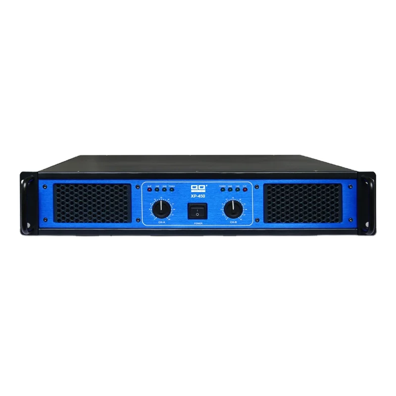 QQCHINAPA 2 Channels 350W Professional Class D Power Amplifiers For Outdoor and Indoor Activities