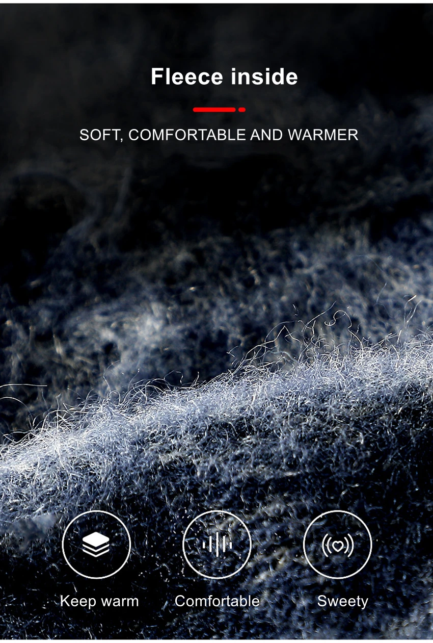 Men Women Touch Screen gloves Texting Warm Gloves with Thermal Soft Knit Lining Elastic Cuff winter knitted gloves