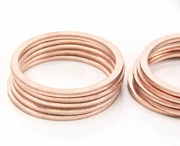 Solid Copper Gaskets/copper flange gasket