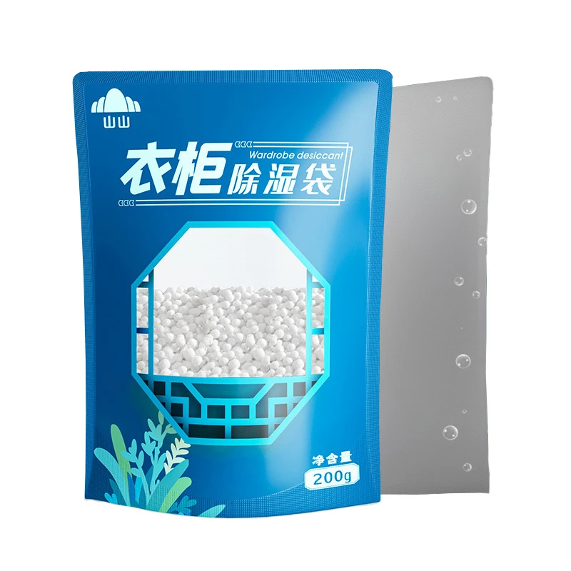 400ml Moisture Absorption Dehumidifier Bag without Fragrance Vertical Type Moisture Absorber Bag