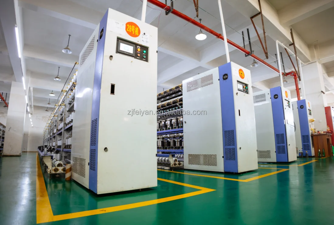 New product spandex air covered yarn grade AA 3075 polyester spandex yarn for knitting