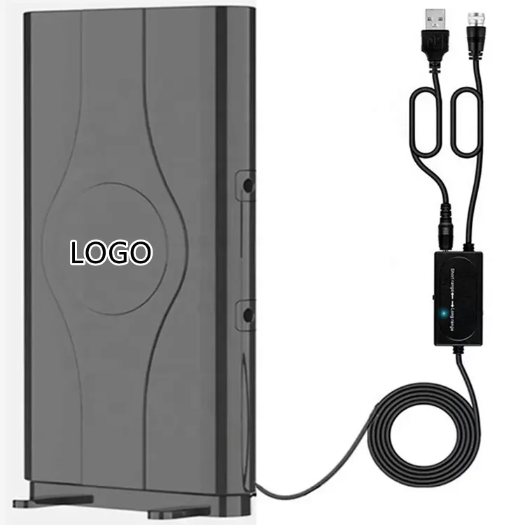 Support 4K 1080p VHF DVB-T smart TV antenna Indoor HDTV antenna 100-200 miles with an amplifier
