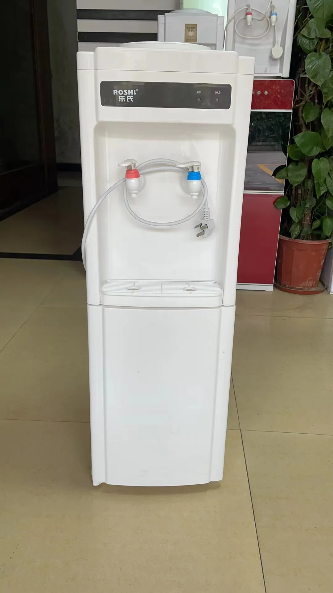 Free Standing Drinking Machine Cheap Water Cooler Dispenser With Two Tap