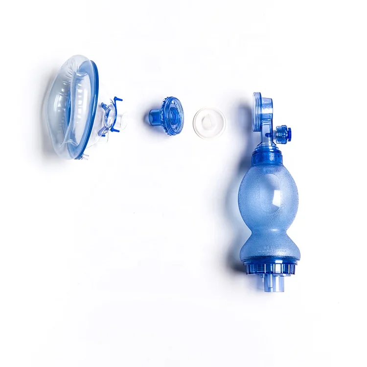 Resuscitation Device Medical Grade PVC/Silicone/SEBS Neonatal Manual Resuscitator Ambu Bag
