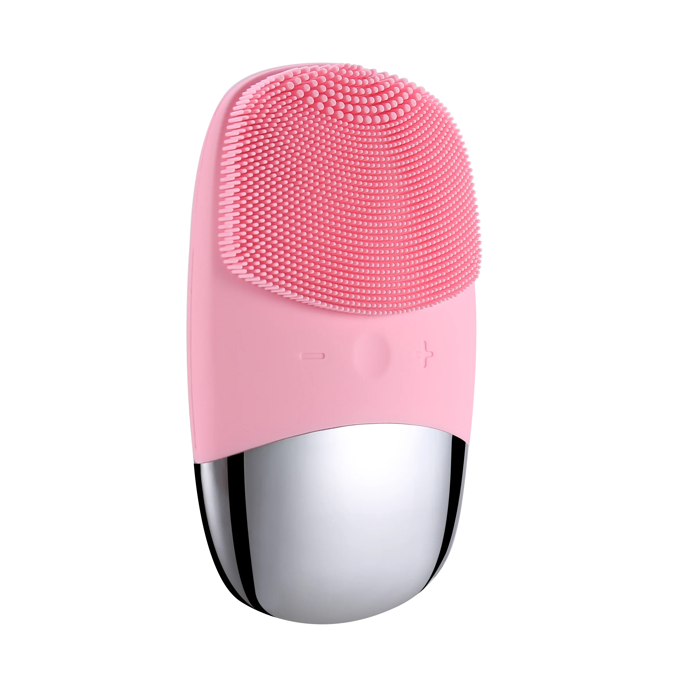 Yi Er 2022 Private Label Mini Waterproof Ultrasonic Face Cleaning Brush Electric Sonic Silicone Facial Cleansing Brush