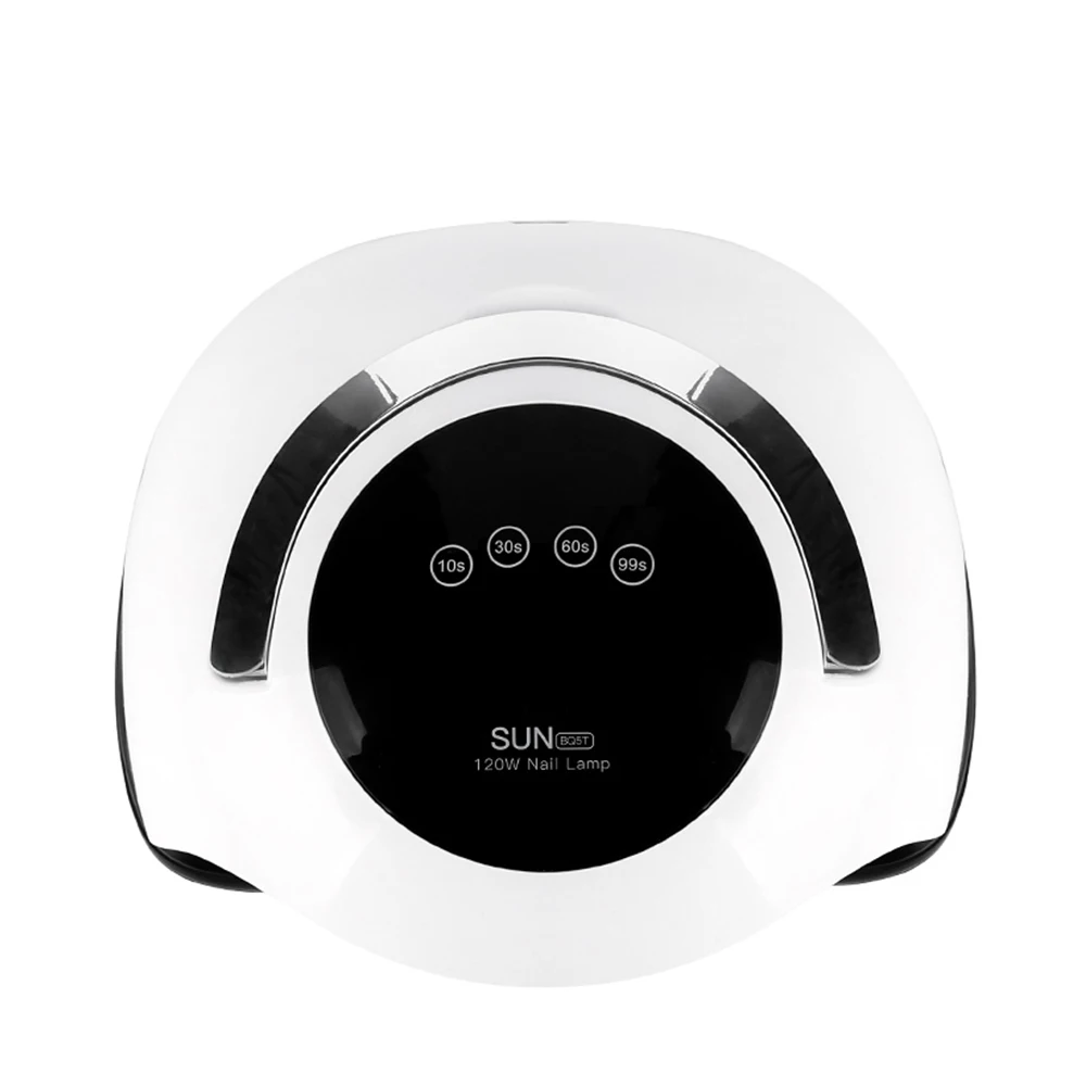 Лампа УФ/Led для сушки гель-лака, 120 Вт, с умным датчиком