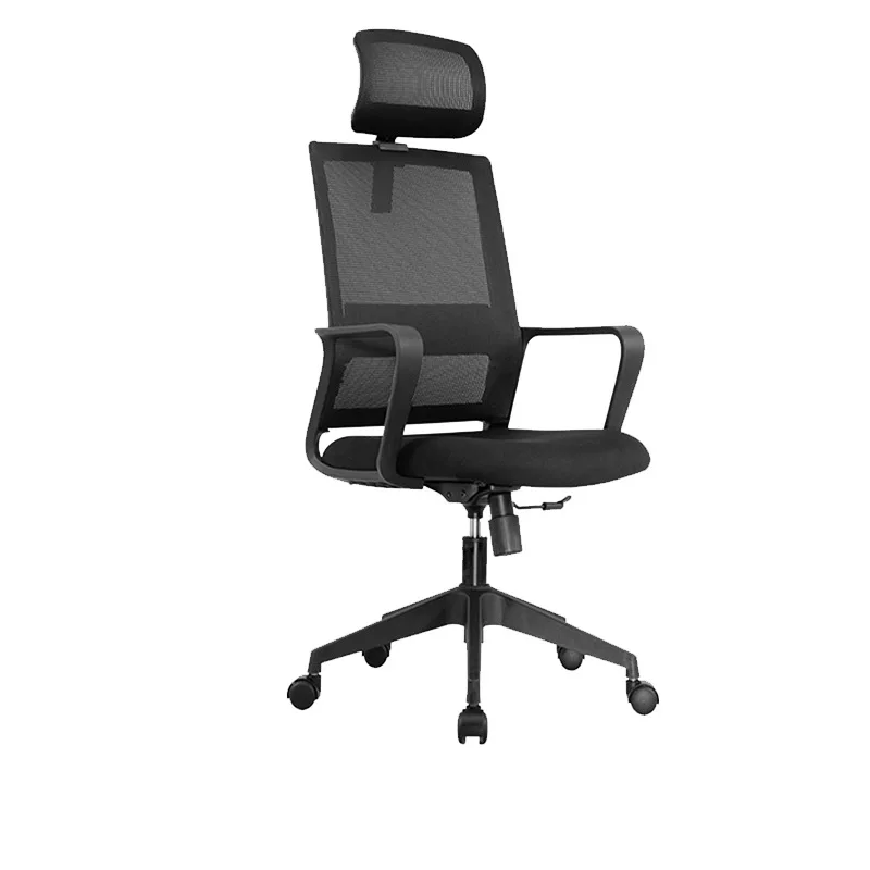 Office Chair Metal Pu Material Modern Swivel Chairs without Wheels Manufacturer Supply High Back Mesh Executive Ergonomic Mesh