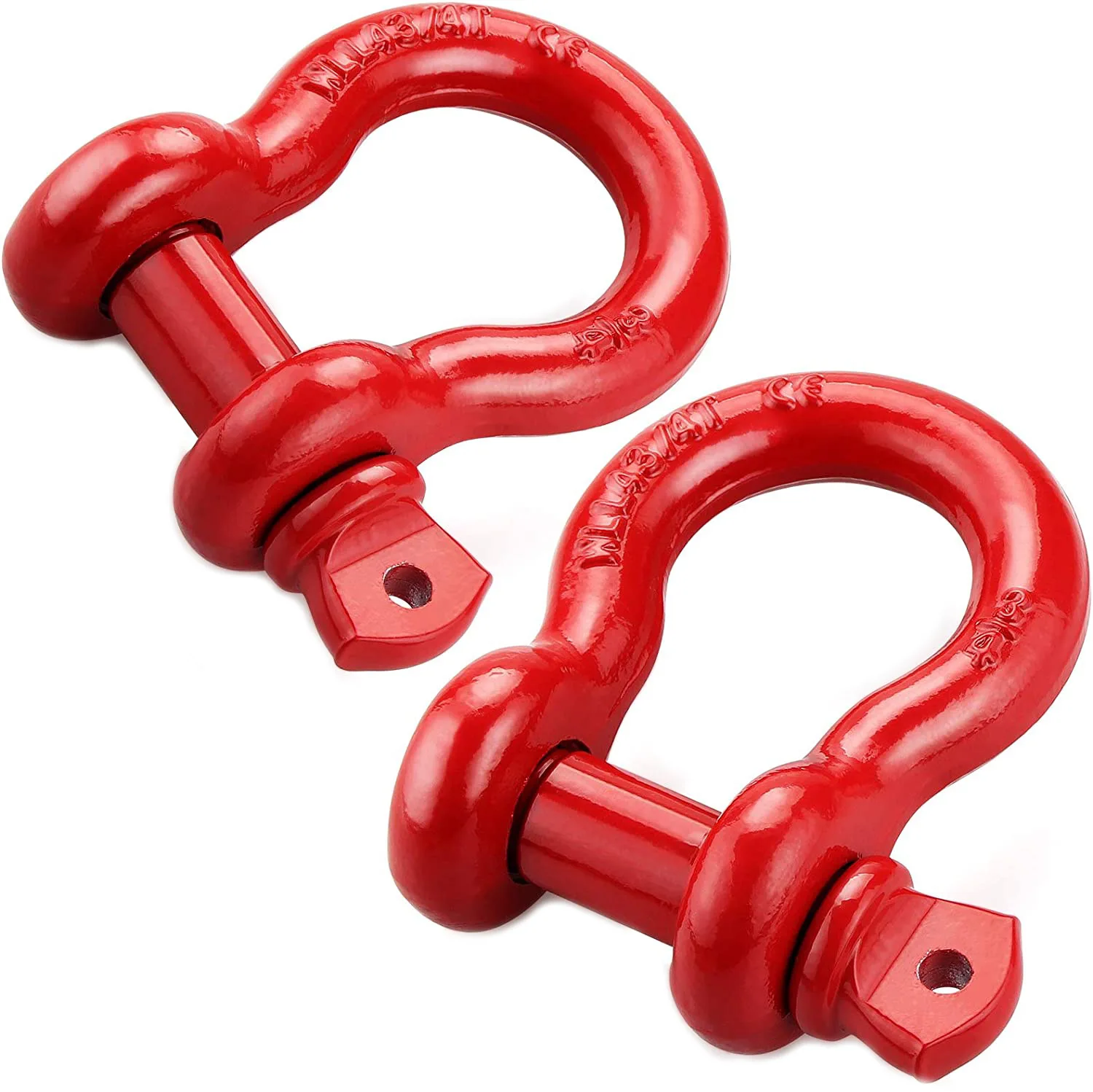 ANYUE Customized G209 Off-road Bow Shackle Screw Pin Heavy Duty High Quality Steel Snap Shackles Spraying Surface Treatment