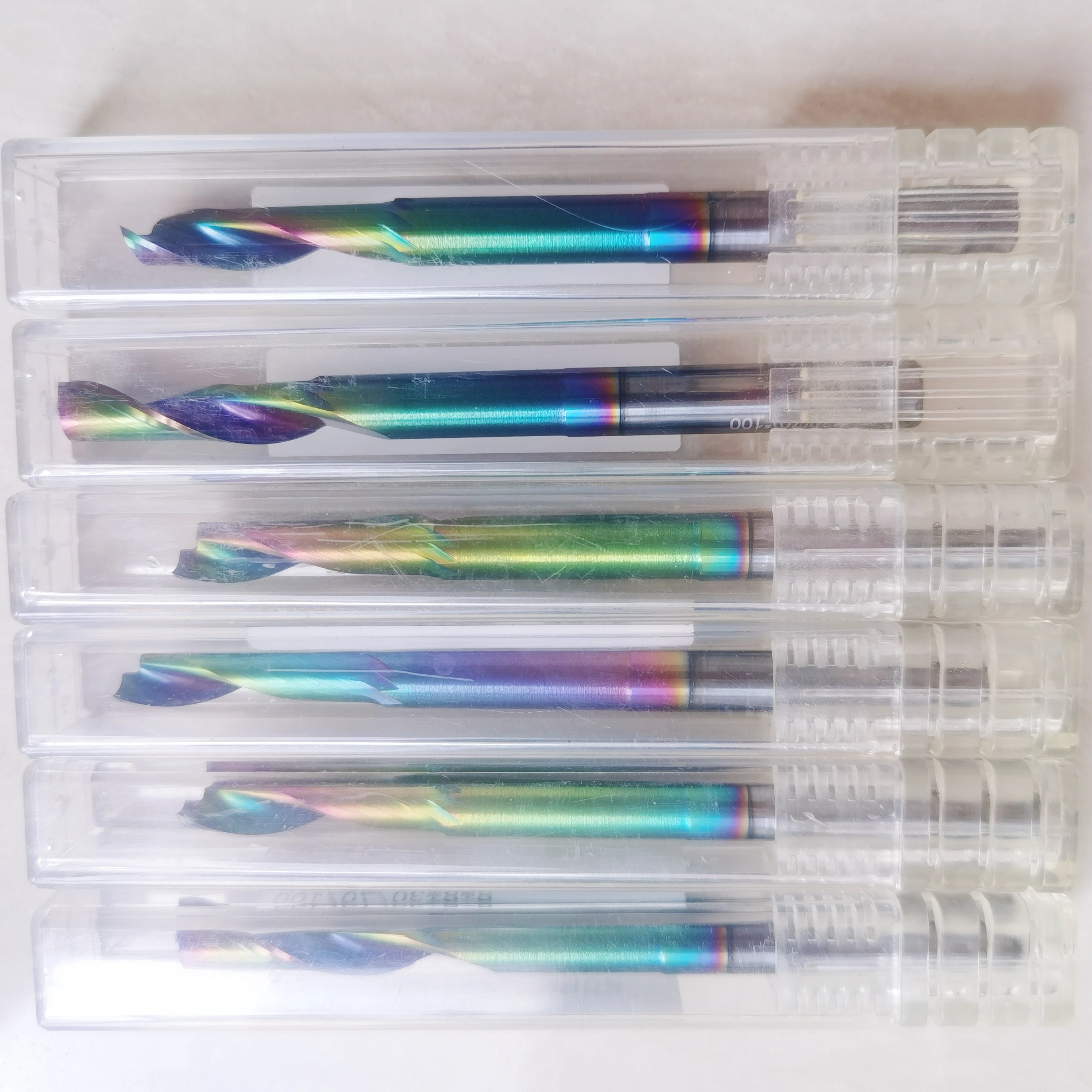 Imported tungsten steel diamond coated single edge milling cutter (8 * 3 * 30/70 * 100)