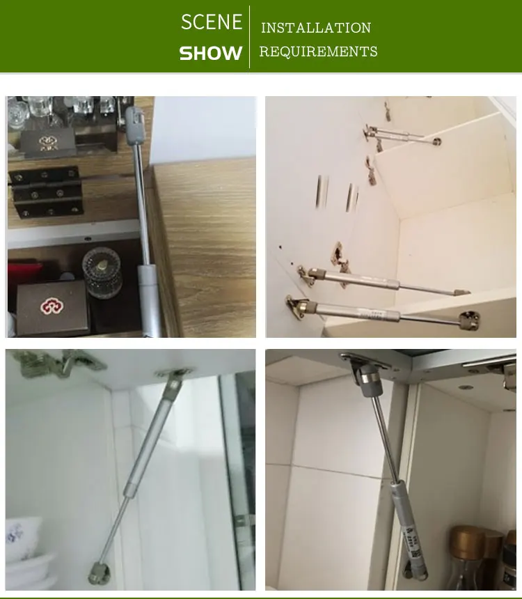 Cabinet Door Gas Strut Lift Lid Support Flap Stay Damper Gas Spring