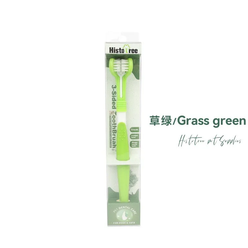 3-sided Pet Toothbrush For Dogs To Clean Bad Breath And Tartar Dental Care For Dogs And Cats Hygiene And Health