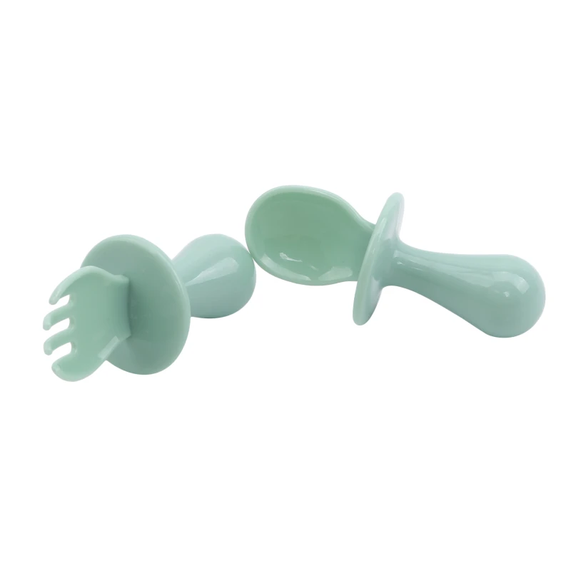 Кухонная пищевая пластиковая ложка без бисфенола А, многофункциональная детская ложка для кормления, ложка для обучения младенцу, вилка