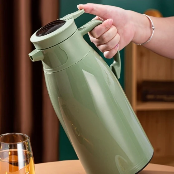 Wholesale Customized Logo Large Capacity Thermos Flask Portable Vacuum Bottle with Handle
