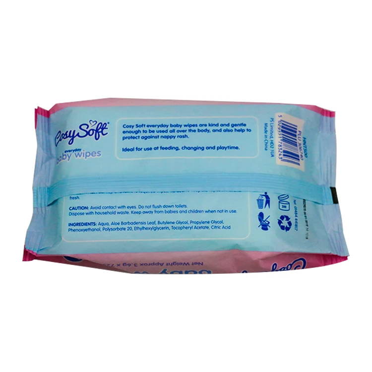 
OEM Private Label Nature Organic Sensitive Happy Baby Sanitary Wet Tissue Oil Water Wipe cleaning For China Manufacturer 