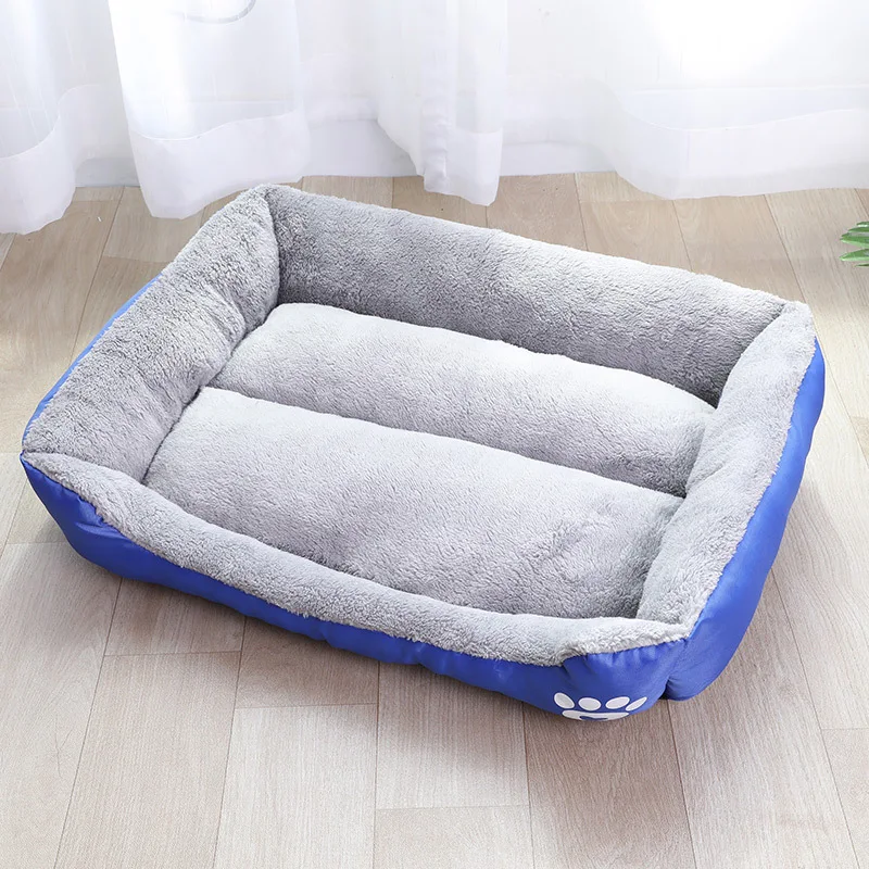 fashion simple removable cover heat cool winter warm soft dog dropship luxury pet bed