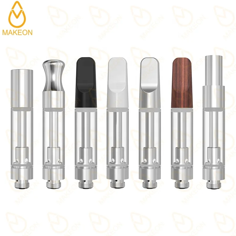 Empty Cartridge screwed CC atomizer cartridges  Vape pen oem carts and packaging