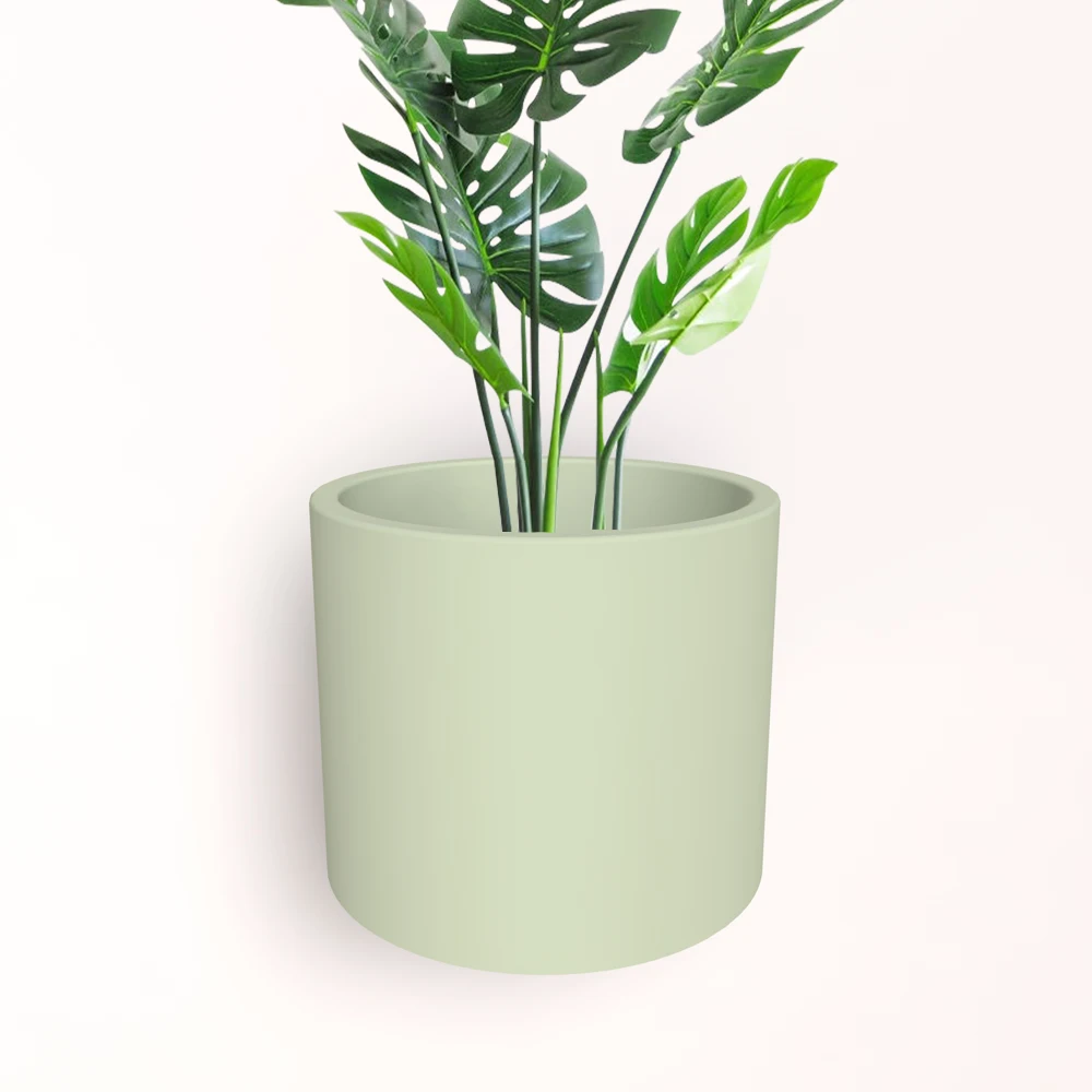 Flower Pot Silicone Sticky Vase Hanging Decorative Reusable Wall-Mounted Flower Vase