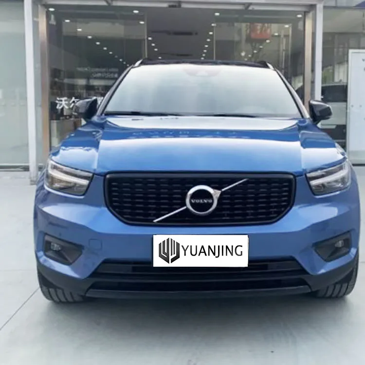 2021 Volvo XC40 T4 4WD интеллектуальное видение Спорт синий электрический внедорожник б/у автомобиль с депозитом