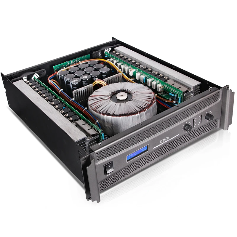 Biner TX15000 Professional High Power Amplifier 2 Channel Power Amplifier 1500W*2 For Large-Scale Concert